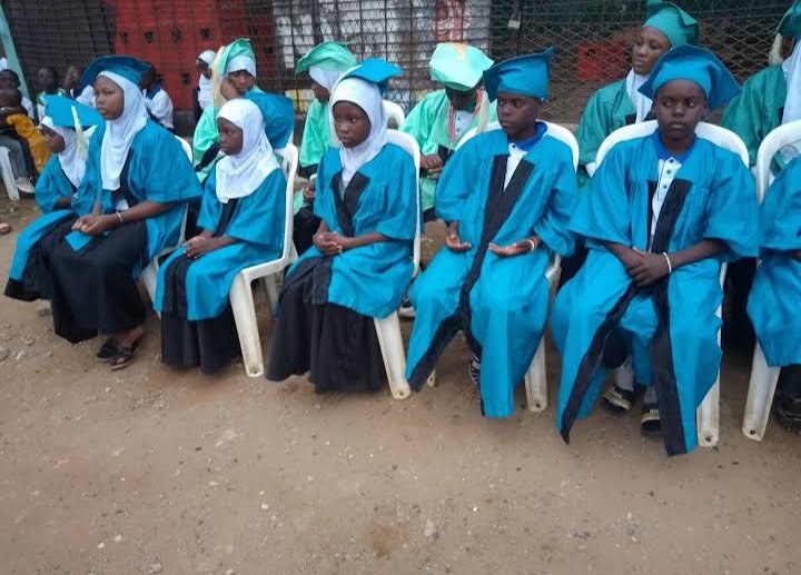 Students learning English at Excellence International Schools in Abidjan, Côte d'Ivoire